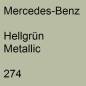 Preview: Mercedes-Benz, Hellgrün Metallic, 274.